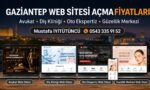 Gaziantep Web Sitesi Açma Fiyatları güncel