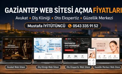 Gaziantep Web Sitesi Açma Fiyatları güncel