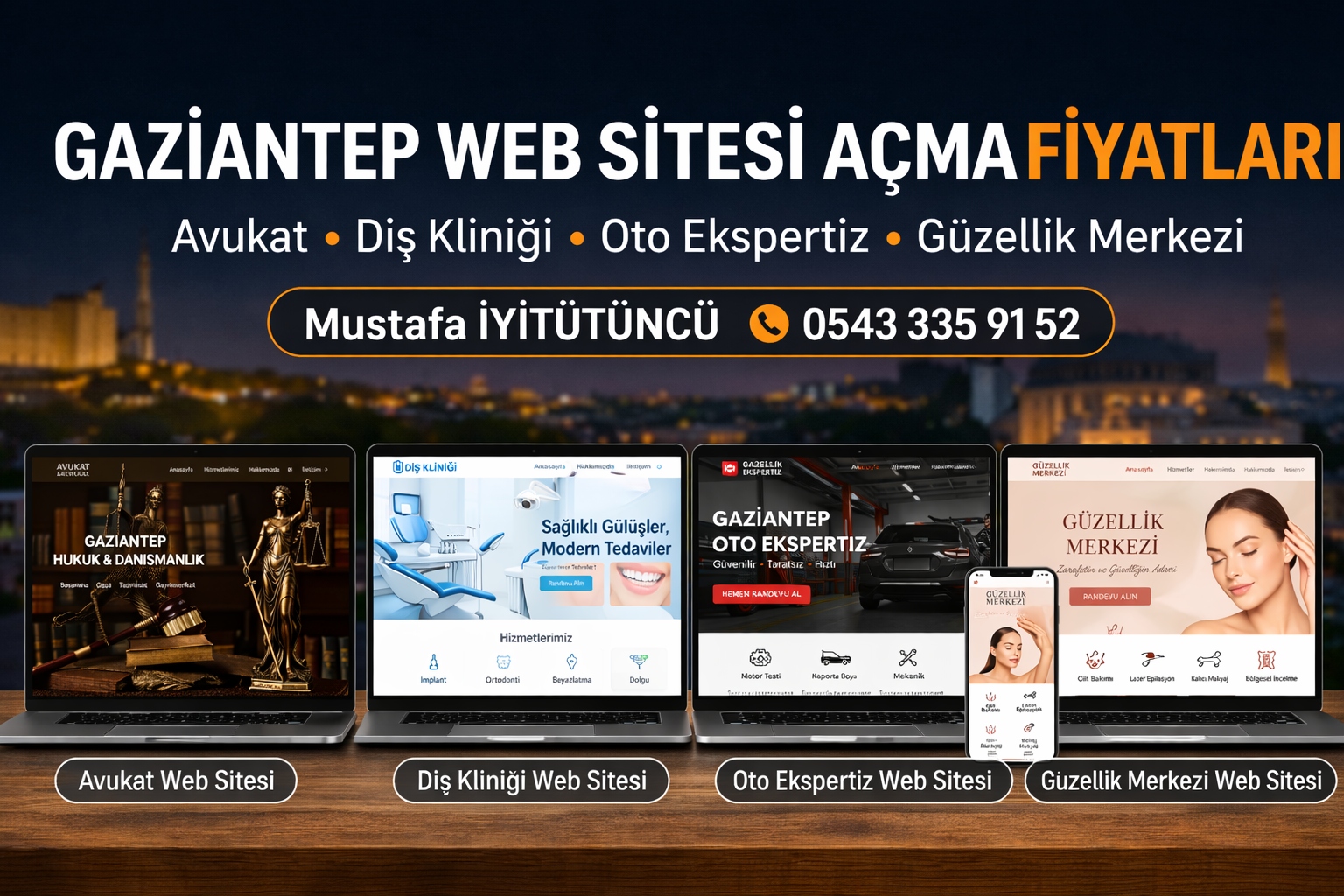 Gaziantep Web Sitesi Açma Fiyatları