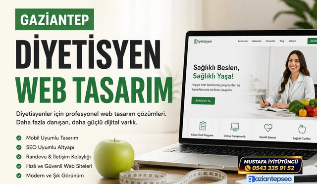 Gaziantep Diyetisyen Web Tasarım