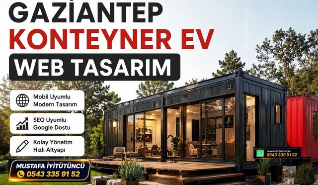 Gaziantep Konteyner Ev Web Tasarım