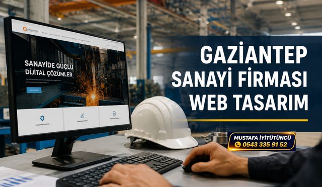 Gaziantep Sanayi Firması Web Tasarım