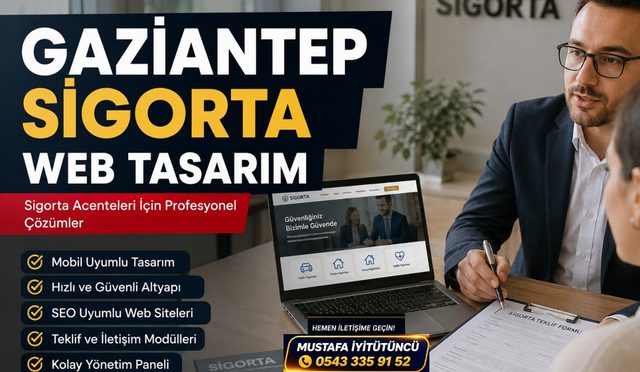 Gaziantep Sigorta Web Tasarım