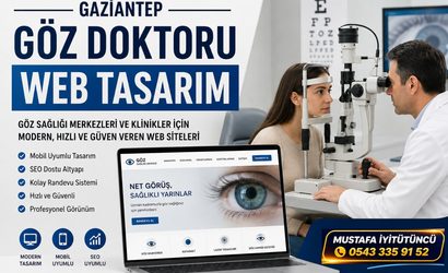 Gaziantep Göz Doktoru Web Tasarım