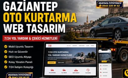 Gaziantep Oto Kurtarma Web Tasarım